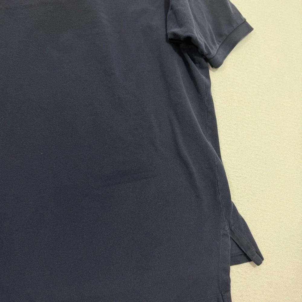 Vintage Polo Ralph Lauren Polo Men's XL Navy Blue Short Sleeve Pony Logo Preppy